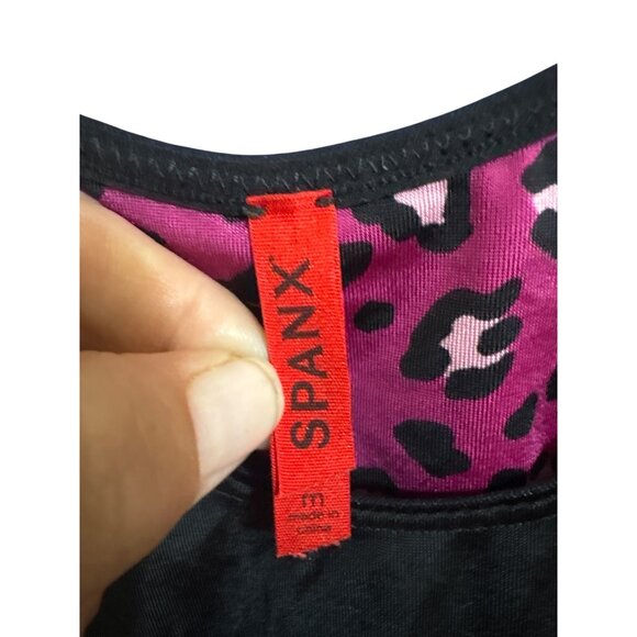 Spanx Womens Black Tank Top M Shaping Slimming Fit - Picture 3 of 4